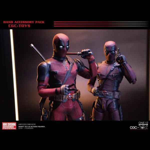 【史派克工廠】結單免運26年Q1 CGC 1/12 死侍 配件包 手型包 僅配件 不含人偶 0108 CGC 1/12 死侍 配件包 手型包 僅配件 不含人偶