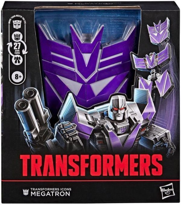 【史派克工廠】結單 26年10月 孩之寶 HASBRO 變形金剛 Icons 系列 密卡登 Megatron 0911 孩之寶 HASBRO 變形金剛 Icons 系列 密卡登 Megatron