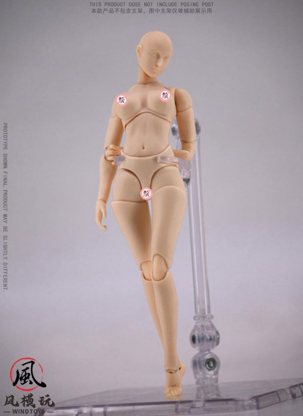 【史派克工廠】預購免運26年Q3 風模玩 WindToys 1/12 超模女素體 0327 風模玩 WindToys 1/12 超模女素體