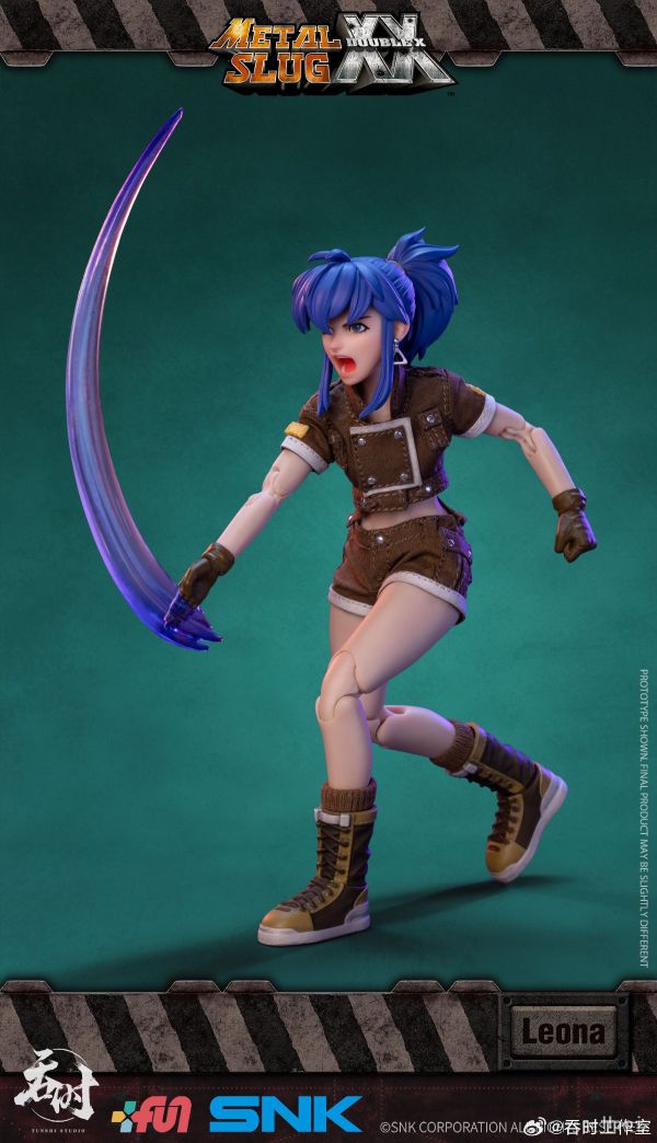 【史派克工廠】結單 預購免運Q3 吞時工作室TS-012 1/12 合金彈頭XX 莉安娜 哈迪蘭 Leona SNK 0215 吞時工作室TS-012 1/12 合金彈頭XX 莉安娜 哈迪蘭 Leona SNK