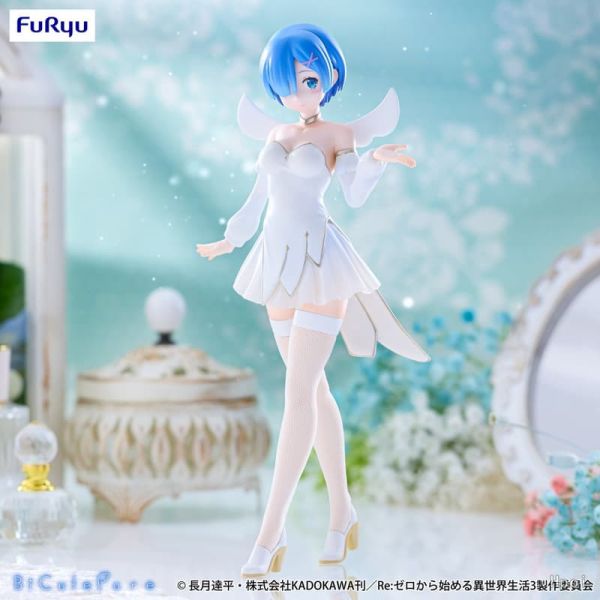 【史派克工廠】 預購26年1月 Furyu 景品 BiCute Pure 從零開始的異世界生活 雷姆 天使 0916 Furyu 景品 BiCute Pure 從零開始的異世界生活 雷姆 天使
