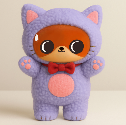 【史派克工廠】預購免運25年11月 DinDong NEKO 搪膠毛絨盲盒 一中盒6入 0930 DinDong NEKO 搪膠毛絨盲盒 一中盒6入