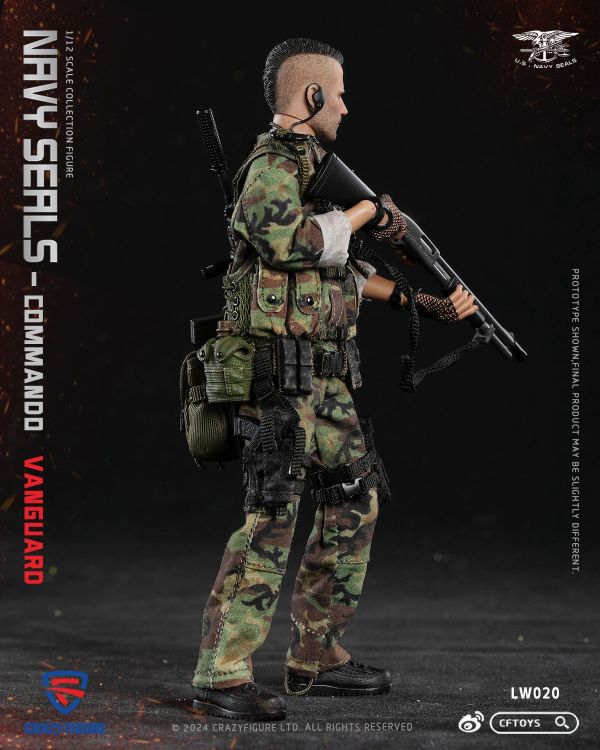 【史派克工廠】結單 預購免運25年Q1 CRAZY FIGURE 1/12 海豹特種部隊 突擊小隊尖兵 LW020 0703 CRAZY FIGURE 1/12 海豹特種部隊 突擊小隊尖兵 LW020