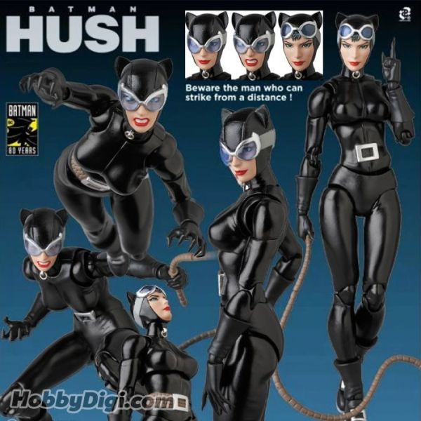 【史派克工廠】預購免運25年12月 MAFEX HUSH DC 貓女 蝙蝠俠 正義聯盟 可動 再版 1106 MAFEX HUSH DC 貓女 蝙蝠俠 正義聯盟 可動 再版