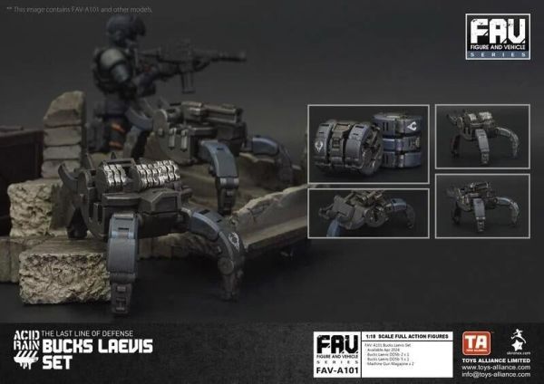 【史派克工廠】結單 預購4月 TOYS ALLIANCE 酸雨戰爭 Acid Rain FAV-A101 公鹿鼠婦套 1009 TOYS ALLIANCE 酸雨戰爭 Acid Rain FAV-A101 公鹿鼠婦套