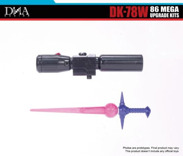 【史派克工廠】預購26年3月 DNA DESIGN DK-78W 86 MEGA 武器擴充包 1230 DNA DESIGN DK-78W 86 MEGA 武器擴充包