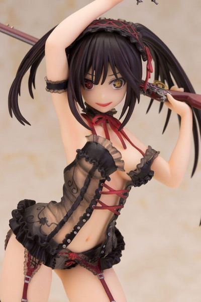 【史派克工廠】結單 預購24年8月 Alphamax amiami限定版 約會大作戰 時崎狂三 黑色內衣 1/7 0508 Alphamax amiami限定版 約會大作戰 時崎狂三 黑色內衣 1/7