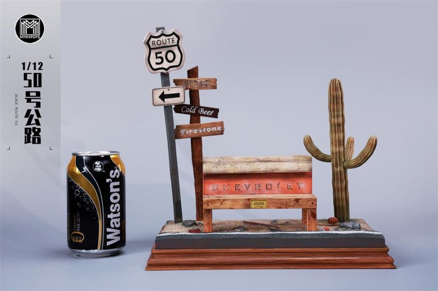 【史派克工廠】結單免運25年4月 MMMTOYS 1/12 50號公路 場景地台 擺飾 M2423 0325 MMMTOYS 1/12 50號公路 場景地台 擺飾 M2423