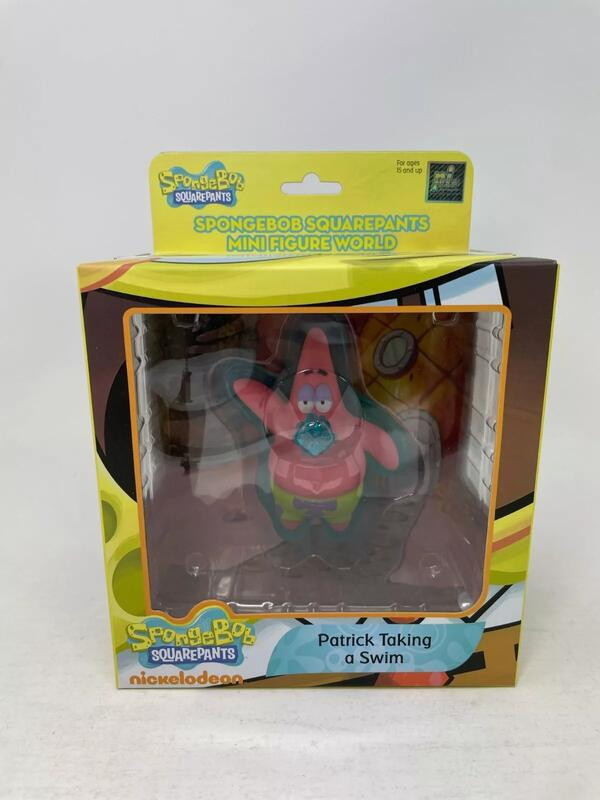 【史派克工廠】現貨 nickelodeon 海綿寶寶- 派大星 游泳 公仔 完成品 nickelodeon 海綿寶寶- 派大星 游泳 公仔