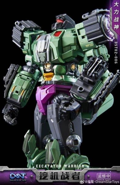 【史派克工廠】預購免運5月 Dream Star Toys DST02-006 大力戰神 警力神 挖機戰者 0408 Dream Star Toys DST02-006 大力戰神 警力神 挖機戰者