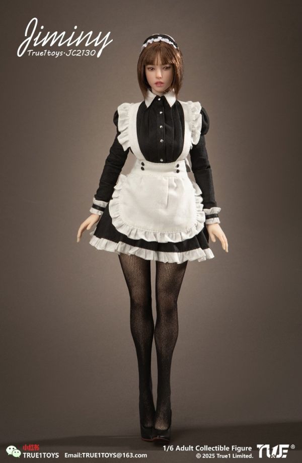 【史派克工廠】預購免運26年Q1 True1Toys 1/6 女僕吉米妮Jiminy 植髮 膠髮 2款 1020 True1Toys 1/6 女僕吉米妮Jiminy 植髮 膠髮 2款