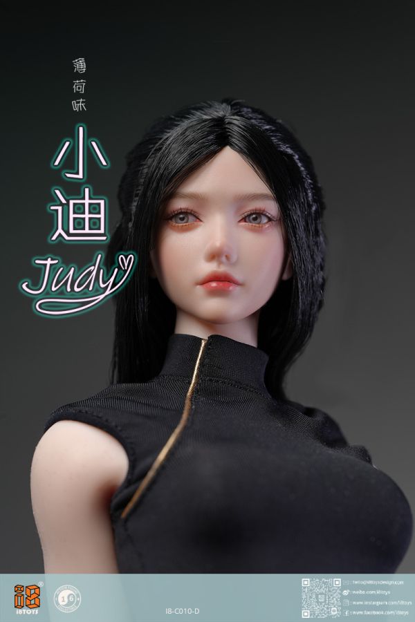 【史派克工廠】結單免運25年Q3 I8TOYS 1/6薄荷口味 小迪Judy 頭雕服飾套裝i8-C010-D款 0725 I8TOYS 1/6薄荷口味 小迪Judy 頭雕服飾套裝i8-C010-D款