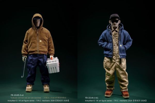 【史派克工廠】預購免運26年7月 trickyMan12 1/6 機械師 FB-10145-3-a1 & b1 0423 trickyMan12 1/6 機械師 FB-10145-3-a1 & b1