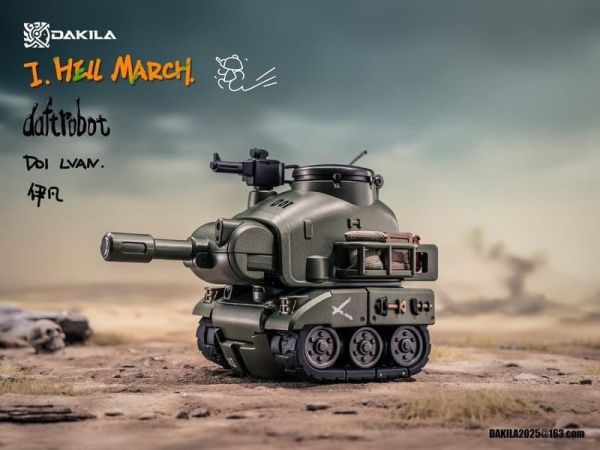 【史派克工廠】預購免運26年3月 DAKILA HELL MARCH 第一彈 D01 LAVN 伊凡 變形機甲 0210 DAKILA HELL MARCH 第一彈 D01 LAVN 伊凡 變形機甲