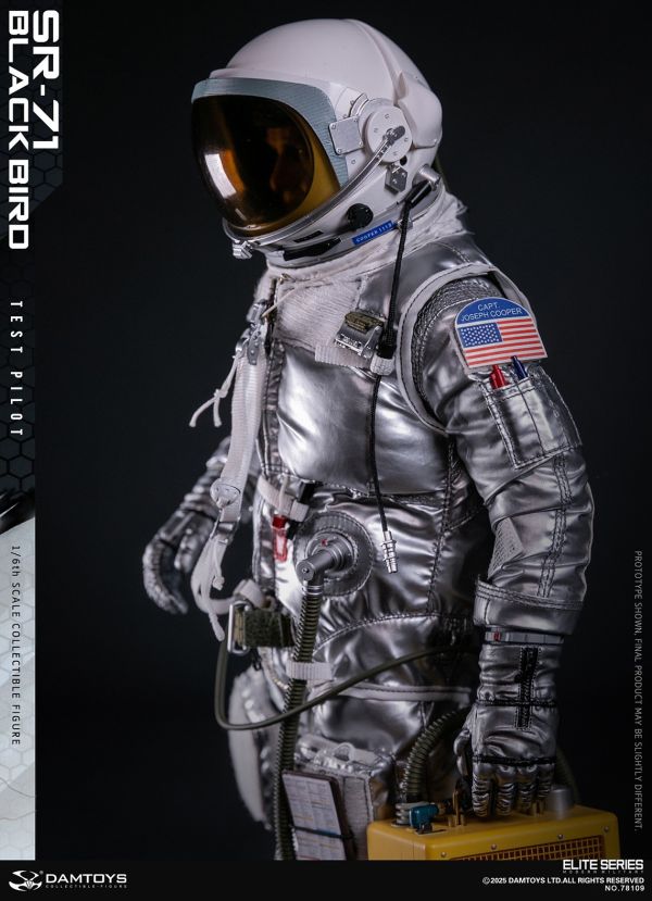 【史派克工廠】結單免運25年Q4 DAMTOYS 1/6 SR-71 黑鳥 偵察機 試飛員 NO.78109 0725 DAMTOYS 1/6 SR-71 黑鳥 偵察機 試飛員 NO.78109