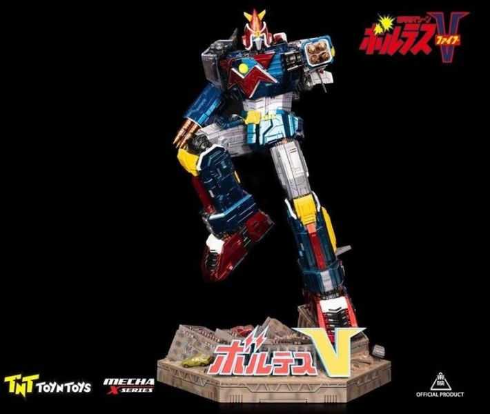 【史派克工廠】現貨免運 官網年終感謝祭! 大特價 貨到付款免運 TOYNTOYS 代理 Voltes V 波羅五號 56cm 雕像 訂 0728 TOYNTOYS 代理 Voltes V 波羅五號 56cm 雕像 訂