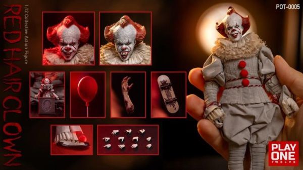【史派克工廠】結單 預購25年Q1 PLay one 1/12 IT 小丑 红髮滑稽人 POT0005 0621 PLay one 1/12 IT 小丑 红髮滑稽人 POT0005