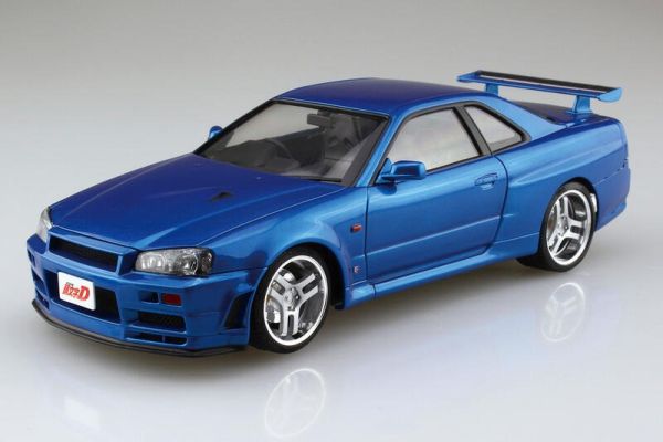 【史派克工廠】結單 預購24年10月 AOSHIMA青島社 頭文字D 星野好造 BNR34 SKYLINE GT-R 0612 AOSHIMA青島社 頭文字D 星野好造 BNR34 SKYLINE GT-R