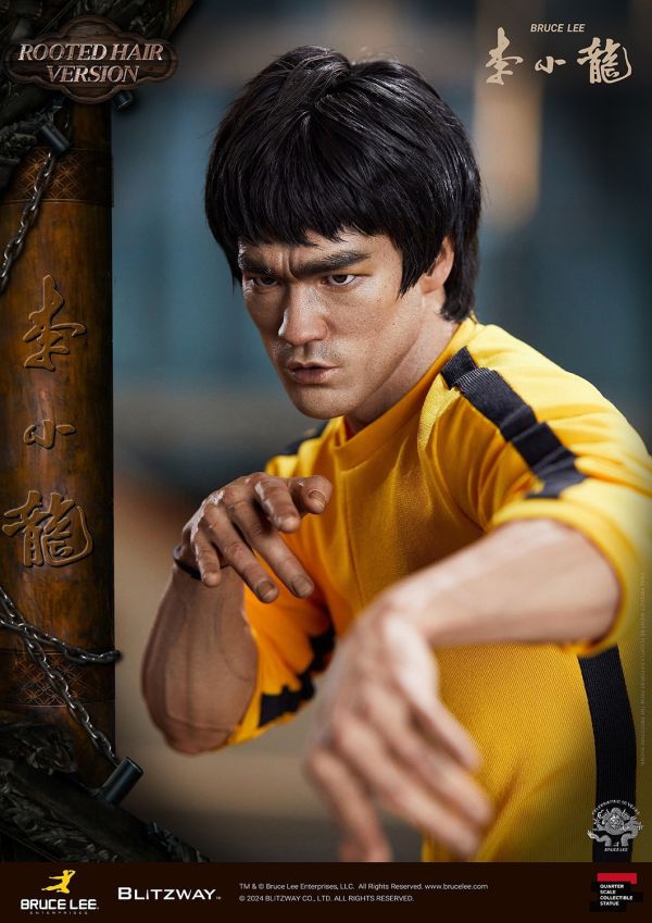 【史派克工廠】結單 預購24年Q4 Blitzway 1/4 Bruce Lee 李小龍植髮雕像 -SS-22401 0411 Blitzway 1/4 Bruce Lee 李小龍植髮雕像 BW-SS-22401