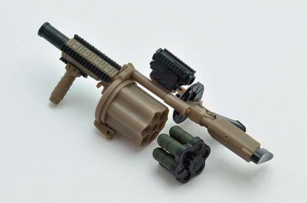【史派克工廠】結單 預購24年8月 Tomytec 1/12 迷你武裝 LA013 M32MGL 榴彈發射器 再販 0429 Tomytec 1/12 迷你武裝 LA013 M32MGL 榴彈發射器 再販