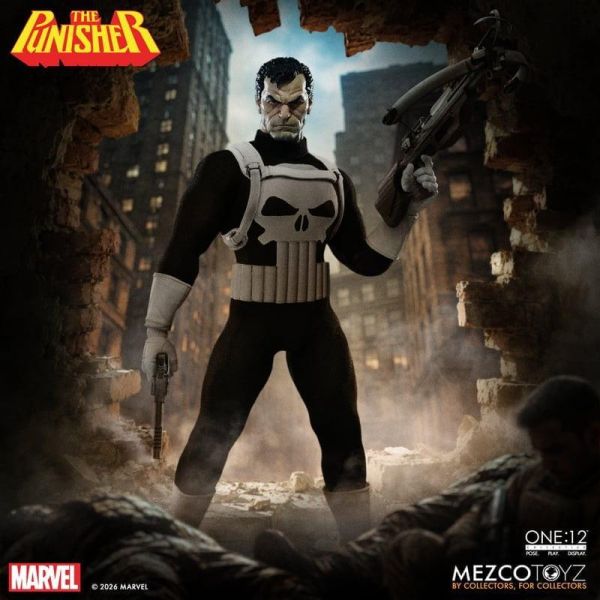【史派克工廠】預購免運27年1月 MEZCO One:12 Collective 漫威 制裁者 可動 0708 MEZCO One:12 Collective 漫威 制裁者 可動