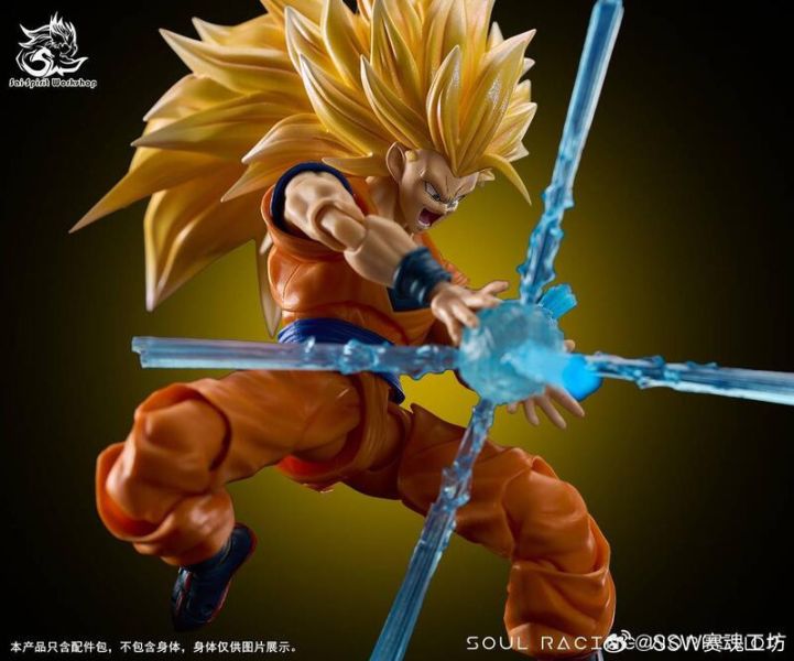 【史派克工廠】結單25年9月 SSW賽魂工坊 七龍珠 超級賽亞人 超三 孫悟空 SHF 龍拳配件包 0729 SSW 賽魂工坊 七龍珠 超級賽亞人 升級配件包 適用SHF