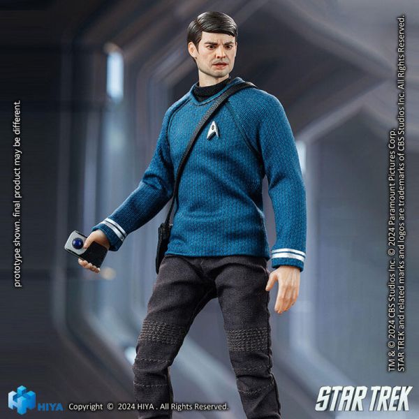【史派克工廠】結單 預購25年Q1 HIYA 海雅 超級精緻系列 1/12 星際迷航 2009 麥考伊 0524 HIYA 海雅 超級精緻系列 1/12 星際迷航 2009 麥考伊