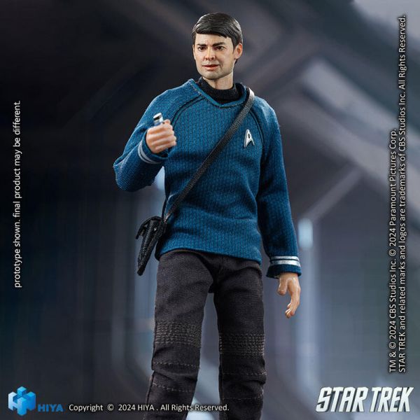 【史派克工廠】結單 預購25年Q1 HIYA 海雅 超級精緻系列 1/12 星際迷航 2009 麥考伊 0524 HIYA 海雅 超級精緻系列 1/12 星際迷航 2009 麥考伊