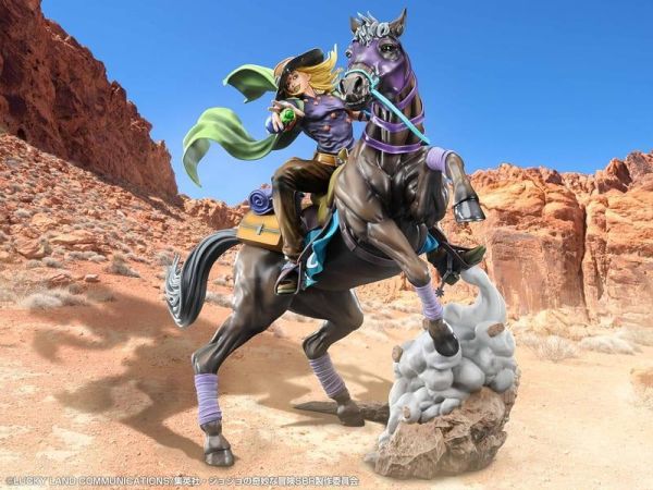 【史派克工廠】預購免運26年11月 超像Art JoJo的奇妙冒險第七部 飆馬野郎 傑洛·齊貝林＆瓦爾基里 0720 超像Art JoJo的奇妙冒險第七部 飆馬野郎 傑洛·齊貝林＆瓦爾基里