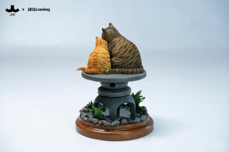 【史派克工廠】預購免運26年Q2 JXK JXK331 石間貓憩 貓 動物 模型 0401 JXK JXK331 石間貓憩 貓 動物 模型