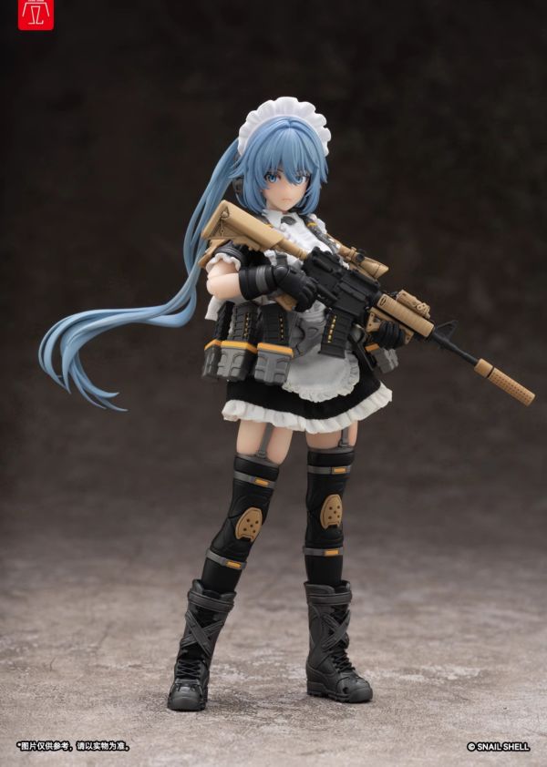 【史派克工廠】結單25年Q3 蝸之殼 1/12 常磐和音 戰術女僕 機娘 RA-02 可動完成品 0219 蝸之殼 1/12 常磐和音 戰術女僕 機娘 RA-02 可動完成品