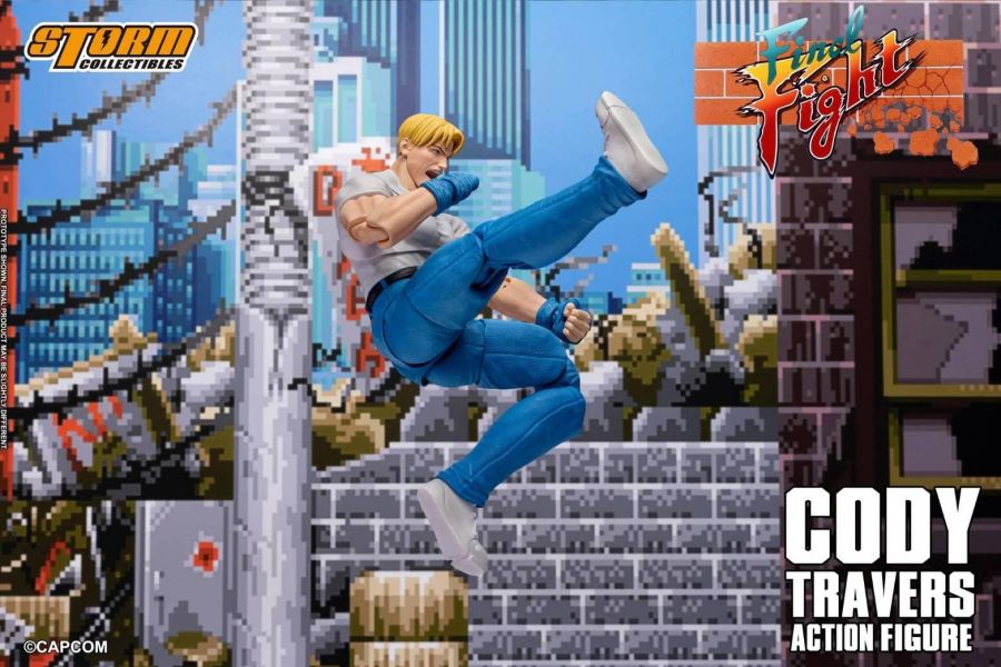 【史派克工廠】預購免運Q1 mp12代理 STORM ARENA 1/12 街頭快打 科迪 特拉弗斯 可動 0709 mp12代理 STORM ARENA 1/12 街頭快打 科迪 特拉弗斯 可動