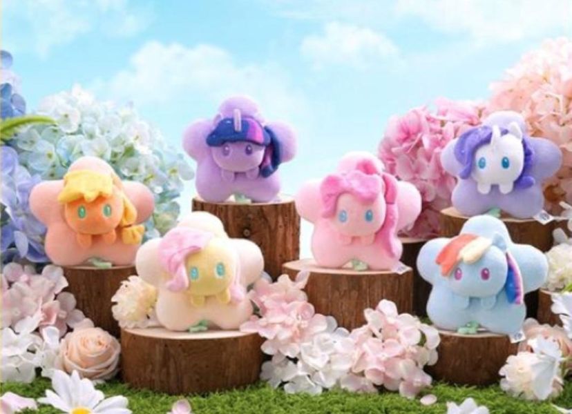【史派克工廠】現貨免運 My Little Pony 彩虹小馬 魔法花園系列 毛絨徽章 中盒六入 My Little Pony 彩虹小馬 魔法花園系列 毛絨徽章 中盒六入