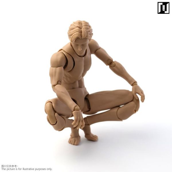【史派克工廠】預購免運26年Q1 Mirrfig 精瘦男素體 1/12可動人偶 MF001 1113 Mirrfig 精瘦男素體 1/12可動人偶 MF001
