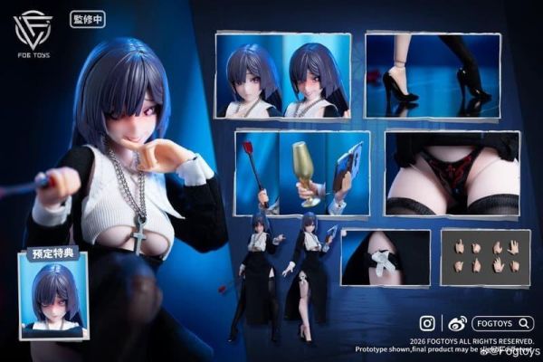 【史派克工廠】結單免運26年Q3 Fogtoys迷霧玩具 YU-01B 修女萊拉Layla 本體+配件 0206 Fogtoys迷霧玩具 YU-01B 修女萊拉Layla 1/12 本體+配件套組