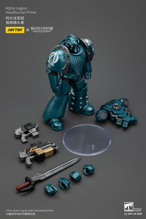 【史派克工廠】預購8月 JOYTOY暗源 1/18 阿爾法軍團 首席獵頭者 JT01413 0523 JOYTOY暗源 1/18 阿爾法軍團 首席獵頭者 JT01413