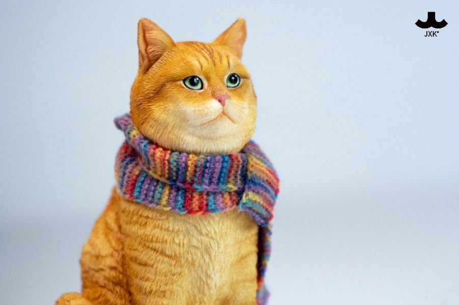 【史派克工廠】預購26年Q1 JXK 流浪貓鮑勃 Wandering Bob 橘貓 動物模型 0122 JXK 流浪貓鮑勃 Wandering Bob 橘貓 動物模型