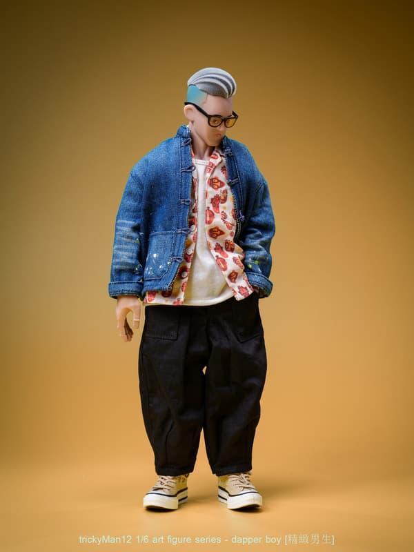【史派克工廠】預購免運6月 trickyMan12 精緻男生 潑漆洗水唐牛 人偶套裝 FB-10146-d 0416 trickyMan12 精緻男生 潑漆洗水唐牛 人偶套裝 FB-10146-d