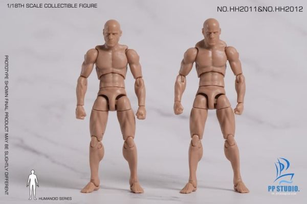 【史派克工廠】預購26年Q1 PP STUDIO 1/18 男款小麥色素體 高肩 矮肩 0120 PP STUDIO 1/18 男款小麥色素體 高肩 矮肩