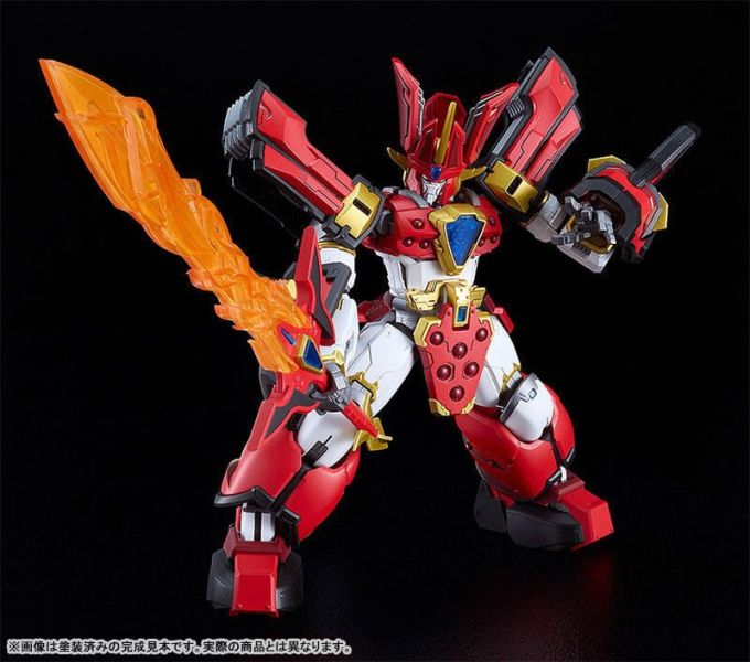 【史派克工廠】結單 24年10月預購 GSC 組裝模型 MODEROID 魔動王 Kings Style 無敵火王 0503 GSC 組裝模型 MODEROID 魔動王 Kings Style 無敵火王