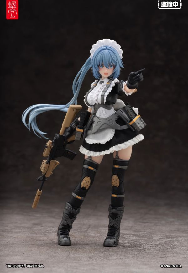 【史派克工廠】結單25年Q3 蝸之殼 1/12 常磐和音 戰術女僕 機娘 RA-02 可動完成品 0219 蝸之殼 1/12 常磐和音 戰術女僕 機娘 RA-02 可動完成品