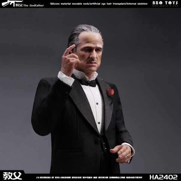 【史派克工廠】結單 預購24年Q4 BBOTOYS 1/6 矽膠 MA系列 第二彈教父 HA2402 0531 BBOTOYS 1/6 矽膠 MA系列 第二彈教父 HA2402
