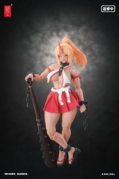 【史派克工廠】預購免運26年Q4 蝸之殼 RPGEX-08 鬼巫女 次女 紅葉 1/12 可動成品 0416 蝸之殼 RPGEX-08 鬼巫女 次女 紅葉 1/12 可動成品