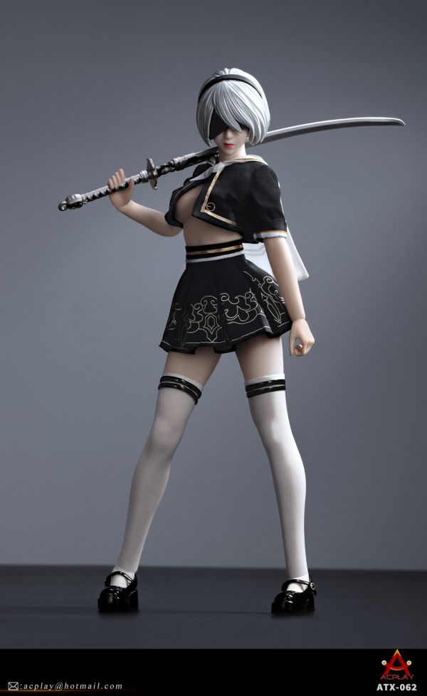 【史派克工廠】預購免運25年Q4 ACPLAY 1/6 尼爾 2B 人造人 性感JK服飾套裝 ATX-062 0711 ACPLAY 1/6 尼爾 2B 人造人 性感JK服飾套裝 ATX-062
