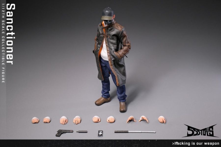 【史派克工廠】預購免運26年Q3 555toys 1/12 看門狗 艾登皮爾斯 可動人偶 0303 555toys 1/12 看門狗 艾登皮爾斯 可動人偶