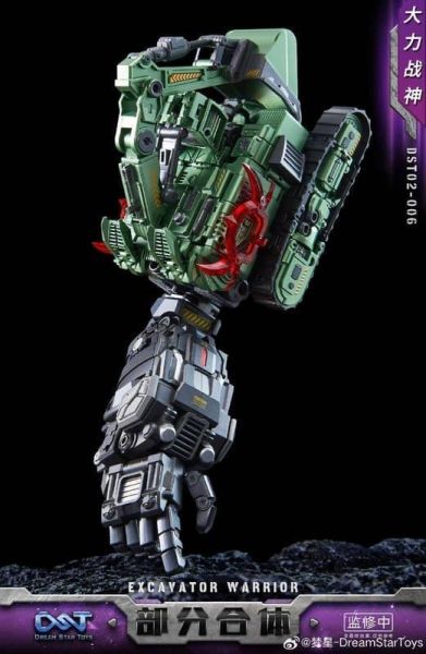 【史派克工廠】預購免運5月 Dream Star Toys DST02-006 大力戰神 警力神 挖機戰者 0408 Dream Star Toys DST02-006 大力戰神 警力神 挖機戰者