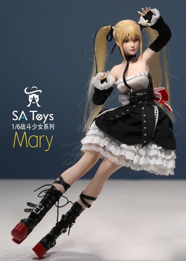 【史派克工廠】結單 預購24年Q4 SA Toys 1/6 Mdry 戰鬥少女套裝 M001 0607 SA Toys 1/6 Mdry 戰鬥少女套裝 M001