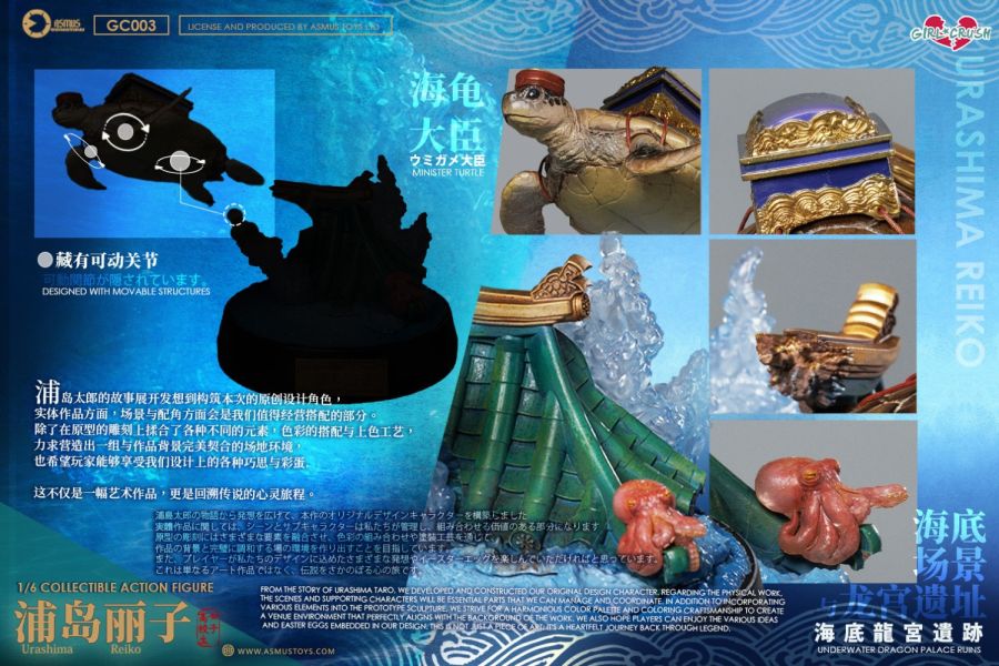 【史派克工廠】結單免運25年Q3 ASMUS TOYS Girl Crash系列 浦島麗子 標準版 豪華版 0324 ASMUS TOYS Girl Crash系列 浦島麗子 標準版 豪華版
