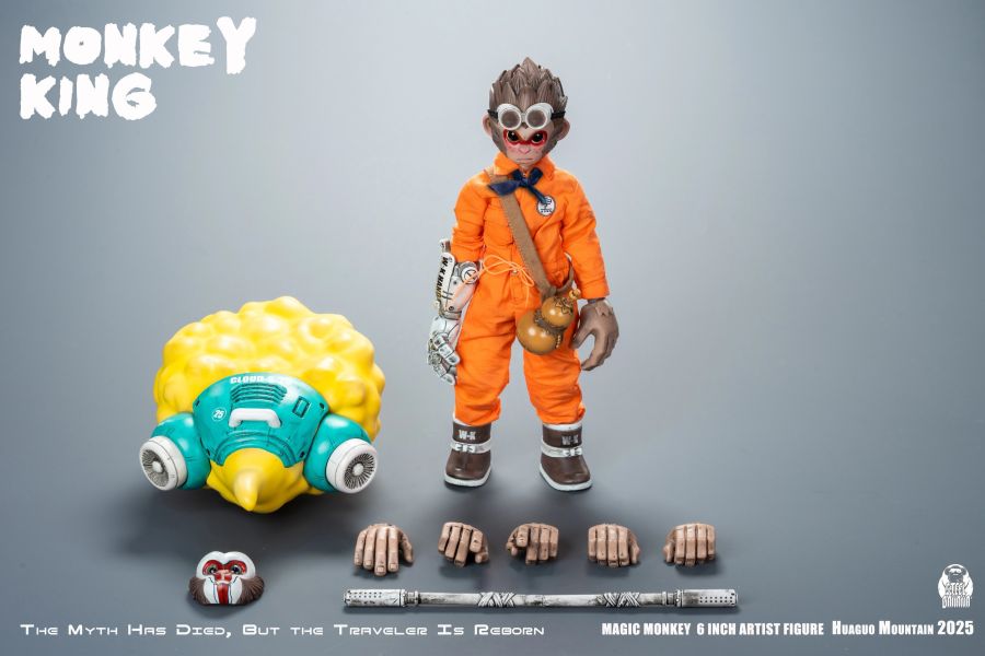 【史派克工廠】預購免運Q2 MAGIC MONKEY 魔法猴子 1/12 破敗紀元 鐵臂行者 可動 普通 豪華 1218 MAGIC MONKEY 魔法猴子 1/12 破敗紀元 鐵臂行者 可動 普通 豪華