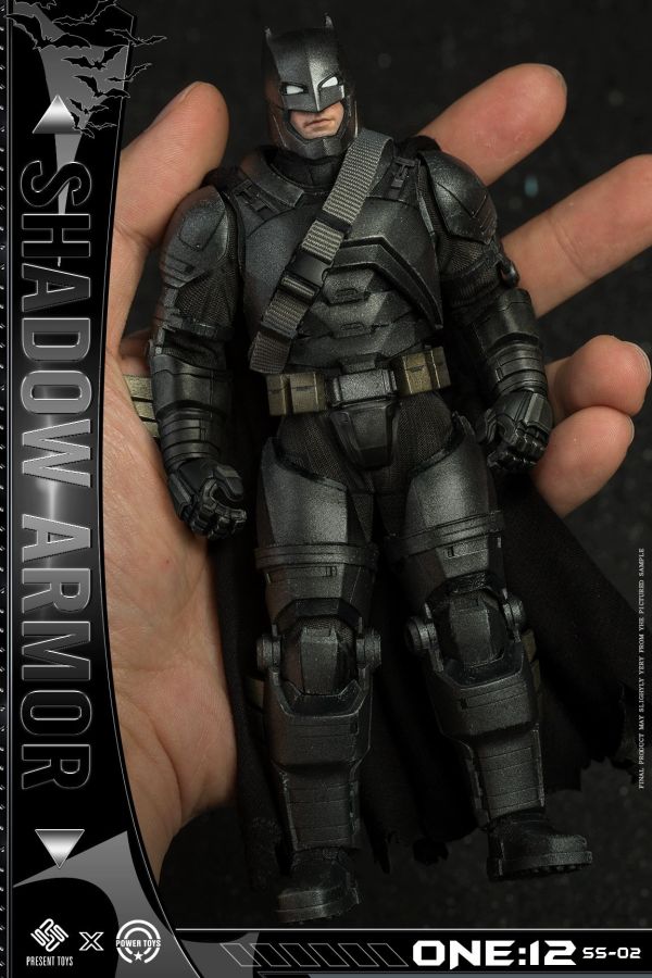 【史派克工廠】結單 預購免運Q3 PRESENT TOYS 1/12 暗影裝甲 重甲版 SS-02 蝙蝠俠 0227 PRESENT TOYS 1/12 暗影裝甲 重甲版 SS-02 蝙蝠俠